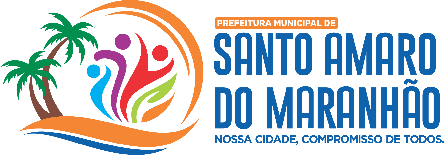 Logo Santo Amaro - MA