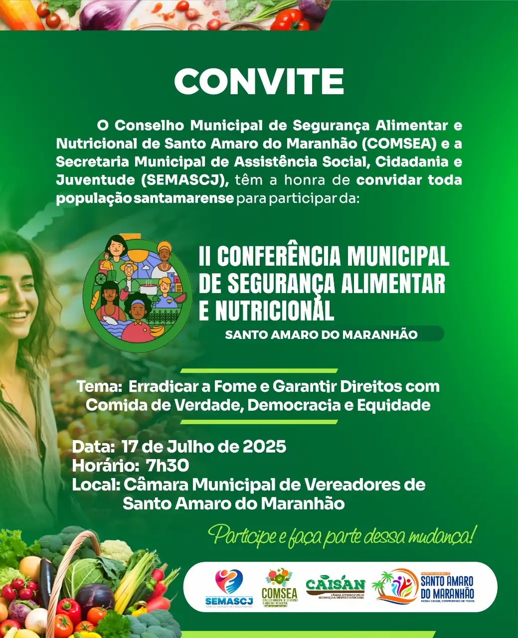 II - CONFERÊNCIA MUNICIPAL ALIMENTAR E NUTRICIONAL