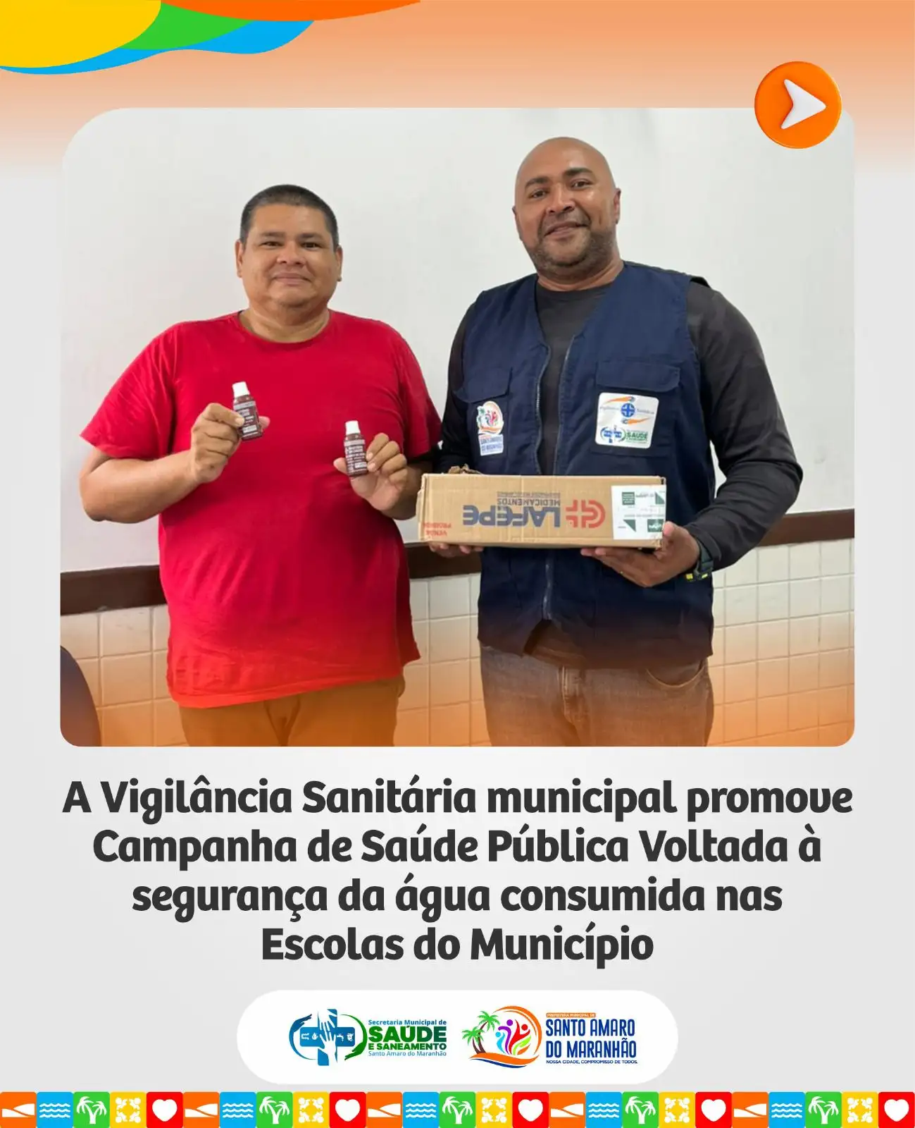 VIGILÂNCIA SANITÁRIA EM AÇÃO!