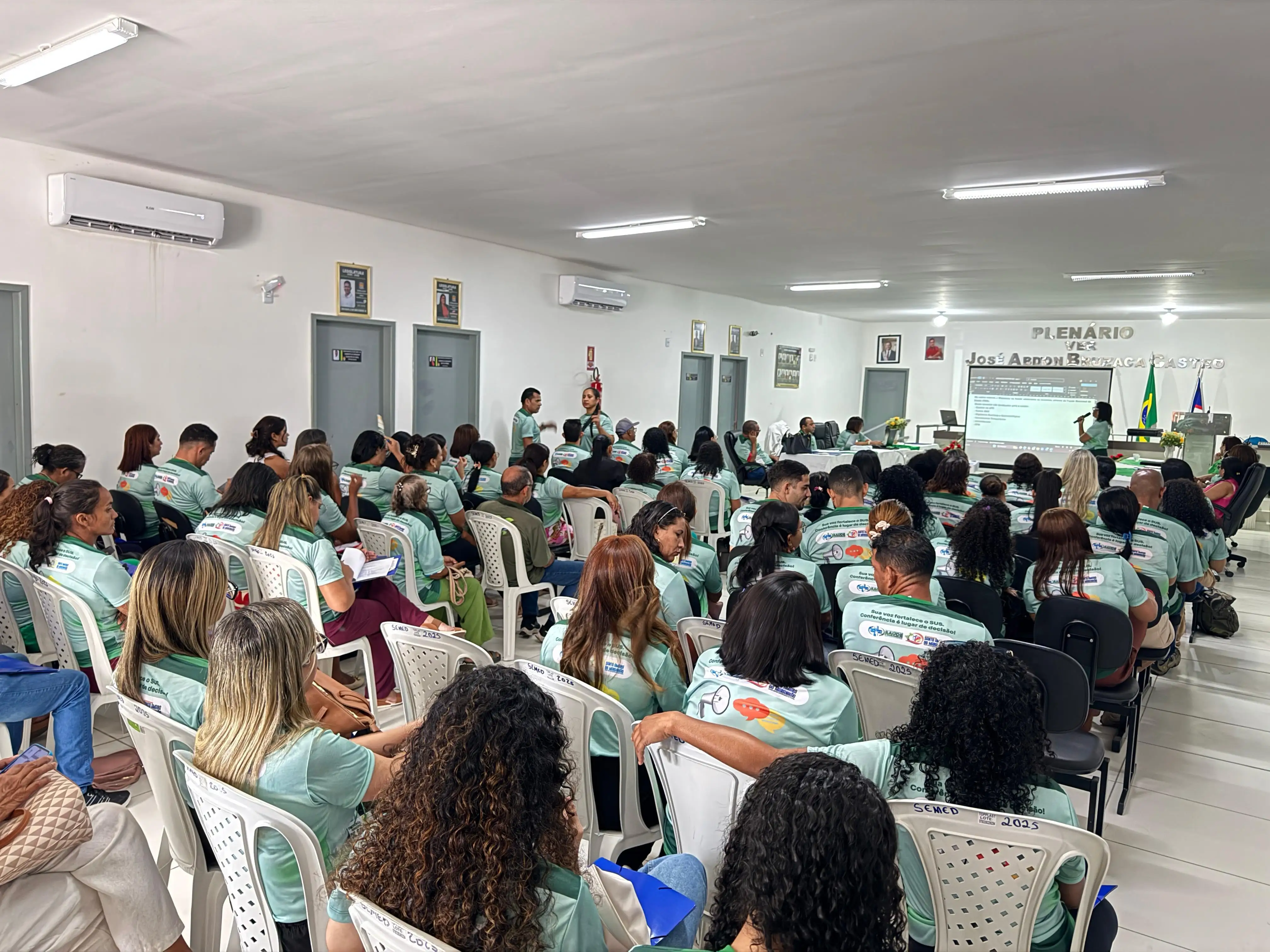 Foto 1 – VIII Conferência Municipal de Saúde - Santo Amaro-MA