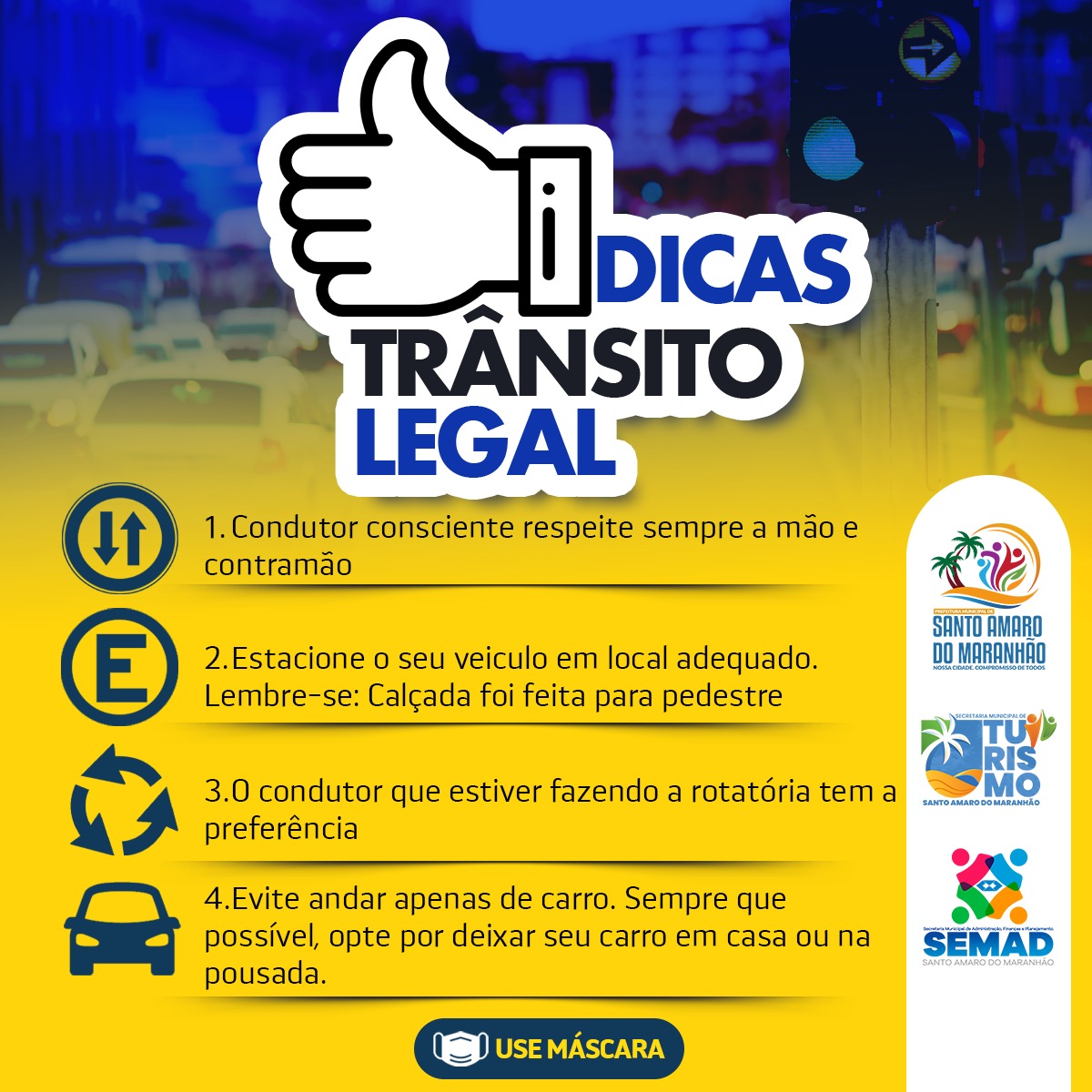 DICAS TRÂNSITO LEGAL